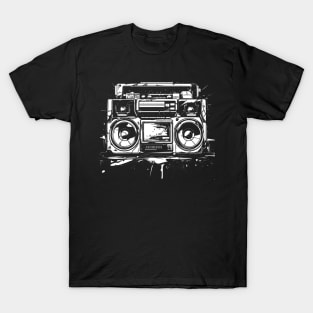 Boombox Ghetto Blaster T-Shirt